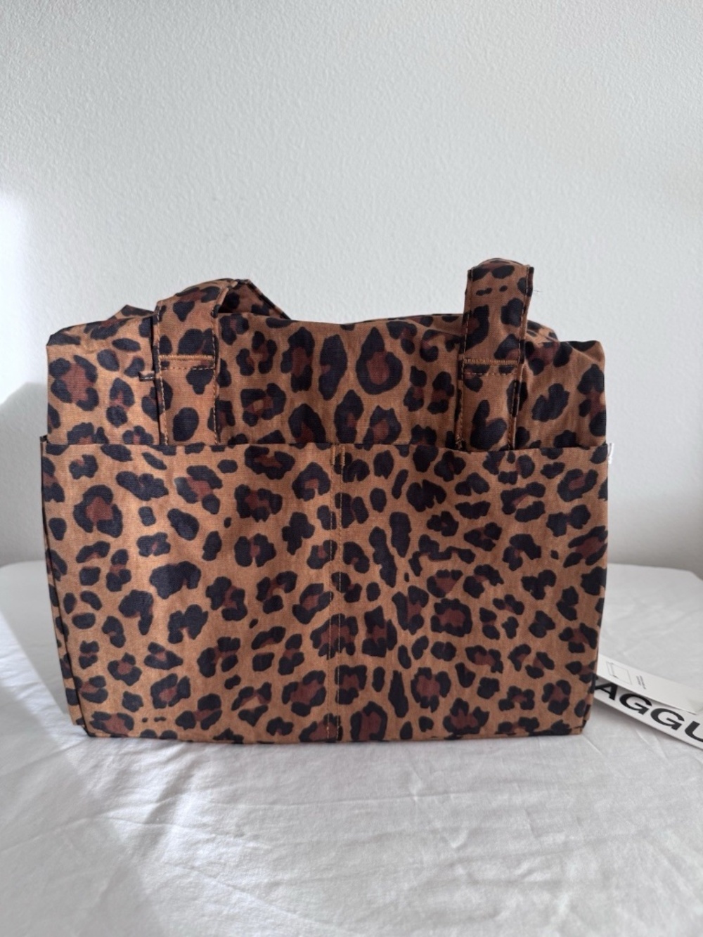 NWT Baggu Everyday Cloud Bag Leopard